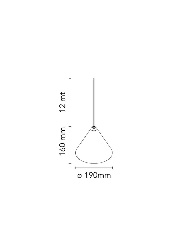 Flos Lampada a sospensione String Light Cono - immagine 4 Flos Lampada a sospensione String Light Cono - immagine 4