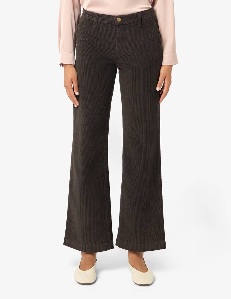 rinascente Elizabeth Ascot Wide-leg corduroy trousers Tam