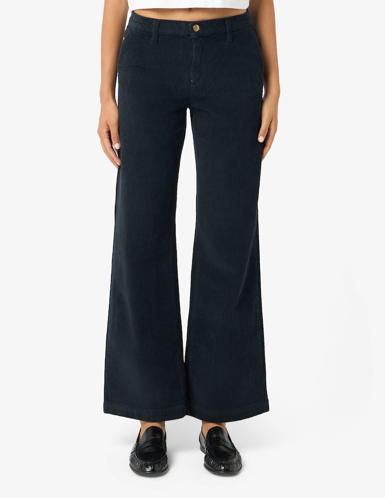 rinascente Elizabeth Ascot Wide-leg corduroy trousers Tam