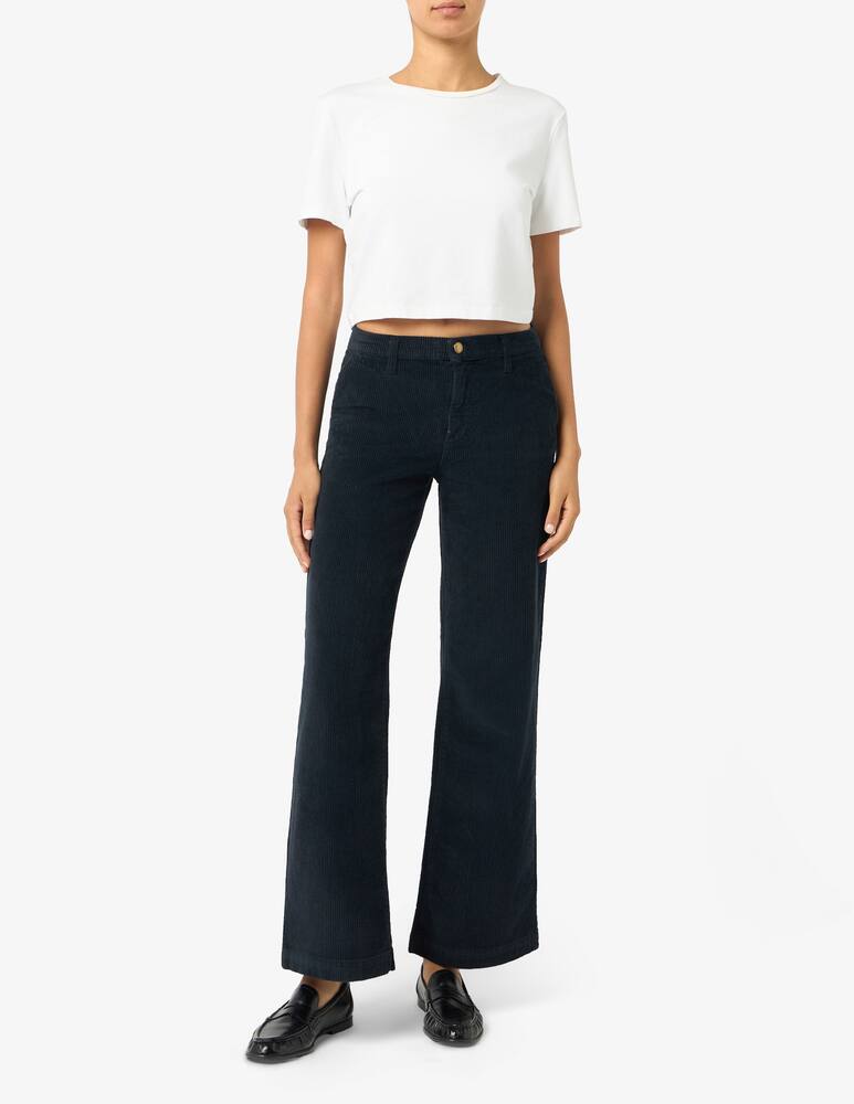 rinascente Elizabeth Ascot Wide-leg corduroy trousers Tam