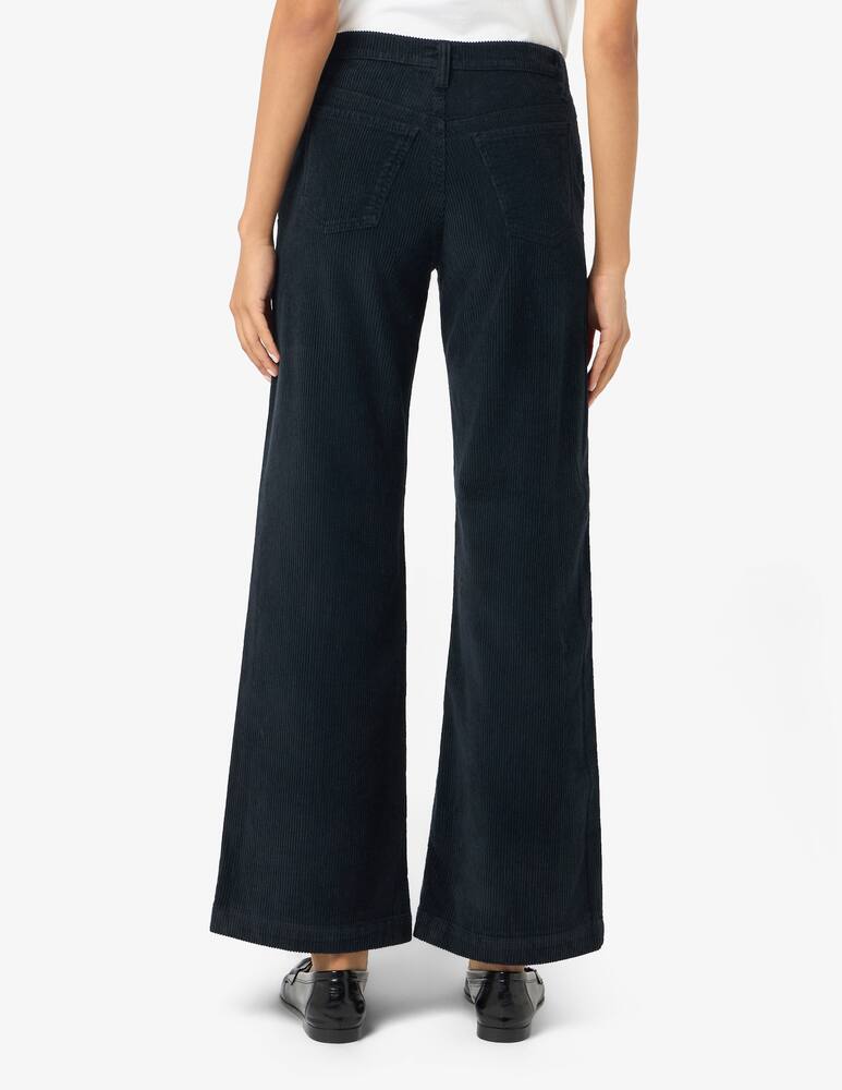rinascente Elizabeth Ascot Wide-leg corduroy trousers Tam
