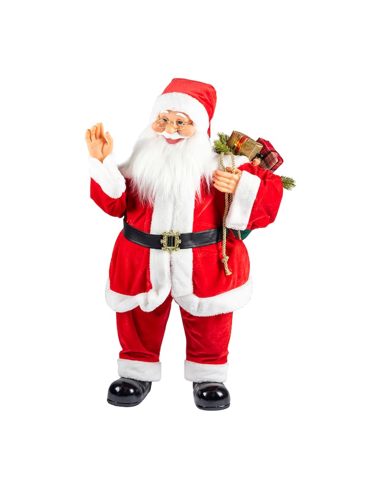 rinascente Timstor Babbo Natale animato che saluta