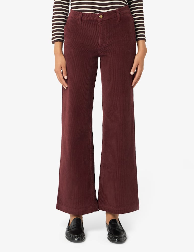 Elizabeth Ascot Wide-leg corduroy trousers Tam - picture 1 Elizabeth Ascot Wide-leg corduroy trousers Tam - picture 1