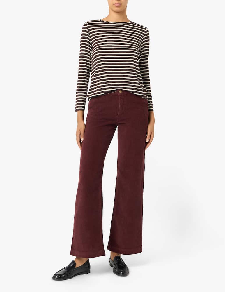 Elizabeth Ascot Wide-leg corduroy trousers Tam - picture 2 Elizabeth Ascot Wide-leg corduroy trousers Tam - picture 2