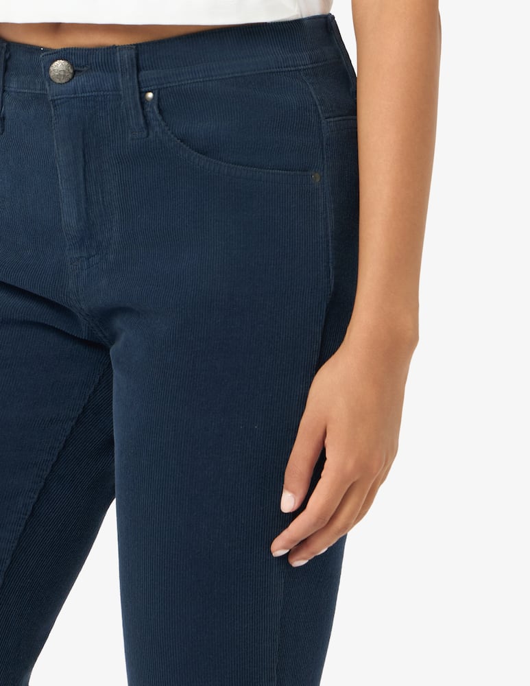 rinascente Elizabeth Ascot Pantaloni 5 tasche in costa di velluto