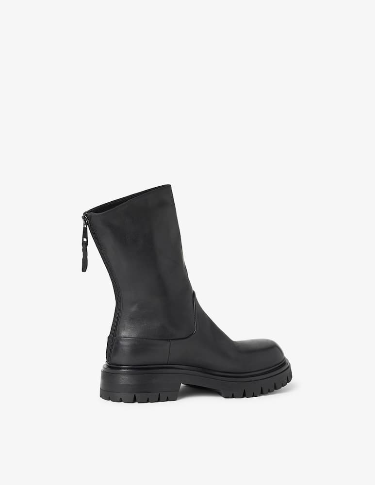 rinascente Strategia Stivale flat con zip Boston