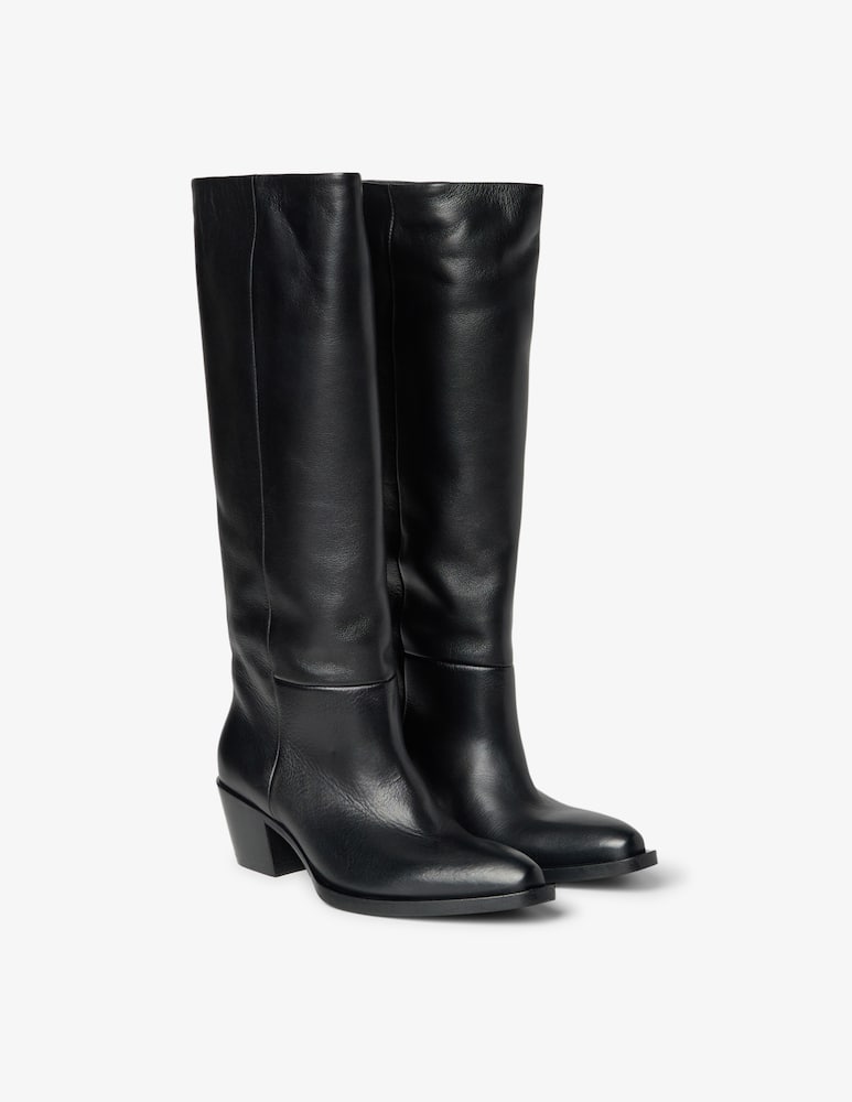 Strategia Leather heeled boots - picture 2 Strategia Leather heeled boots - picture 2