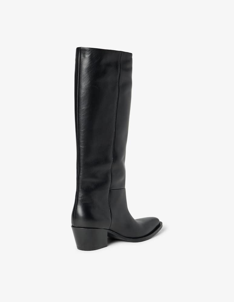 Strategia Leather heeled boots - picture 3 Strategia Leather heeled boots - picture 3
