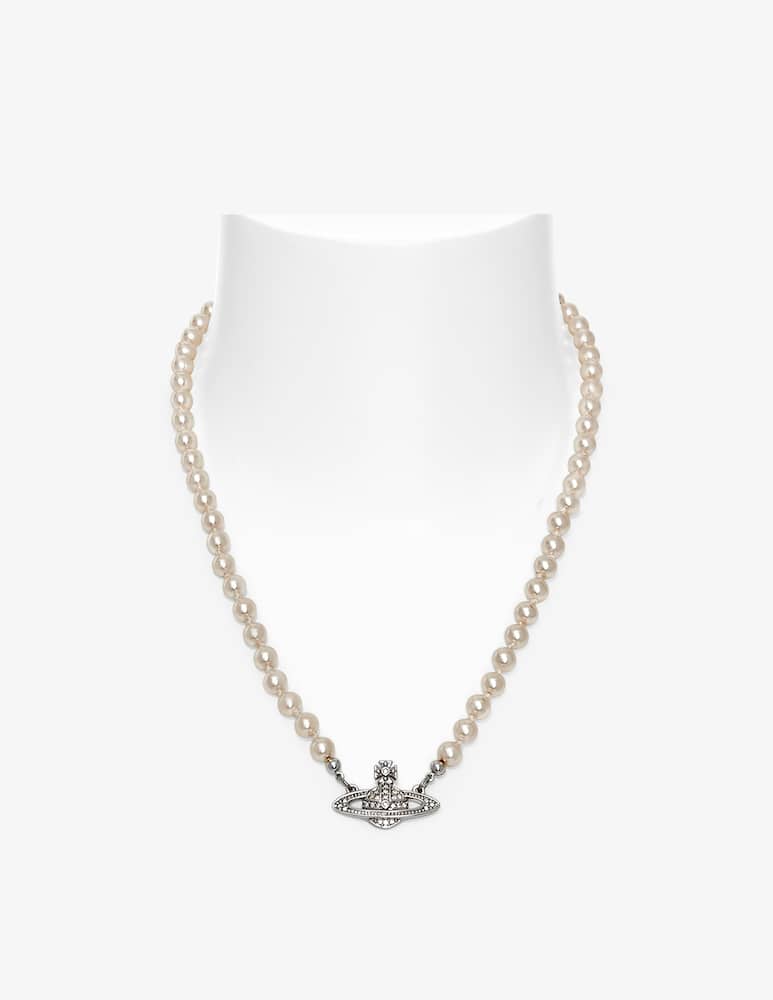 rinascente Vivienne Westwood Pearl orb necklace
