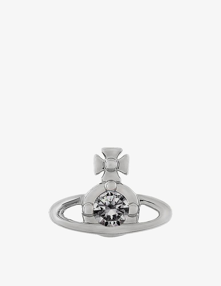 Vivienne Westwood Orecchino a lobo con cristallo - immagine 1 Vivienne Westwood Orecchino a lobo con cristallo - immagine 1