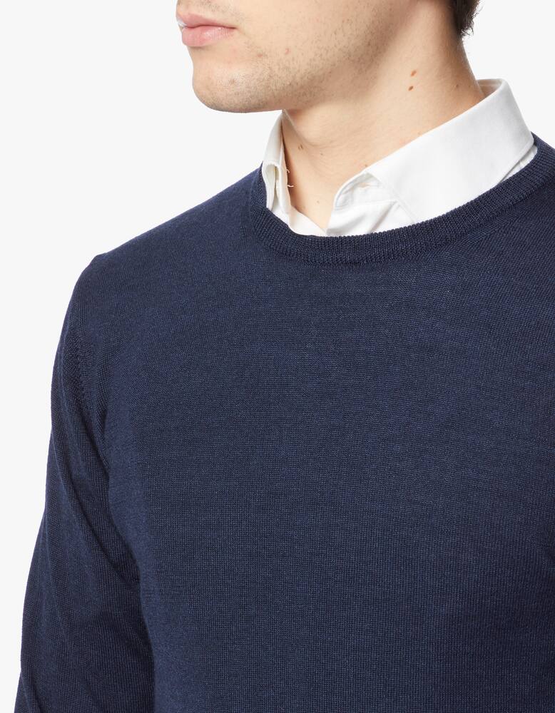 rinascente Pure Cashmere Maglione girocollo in lana seta e cashmere