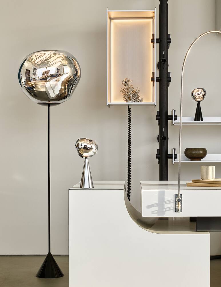 rinascente Tom Dixon Lampada da Terra Melt Cone Slim LED