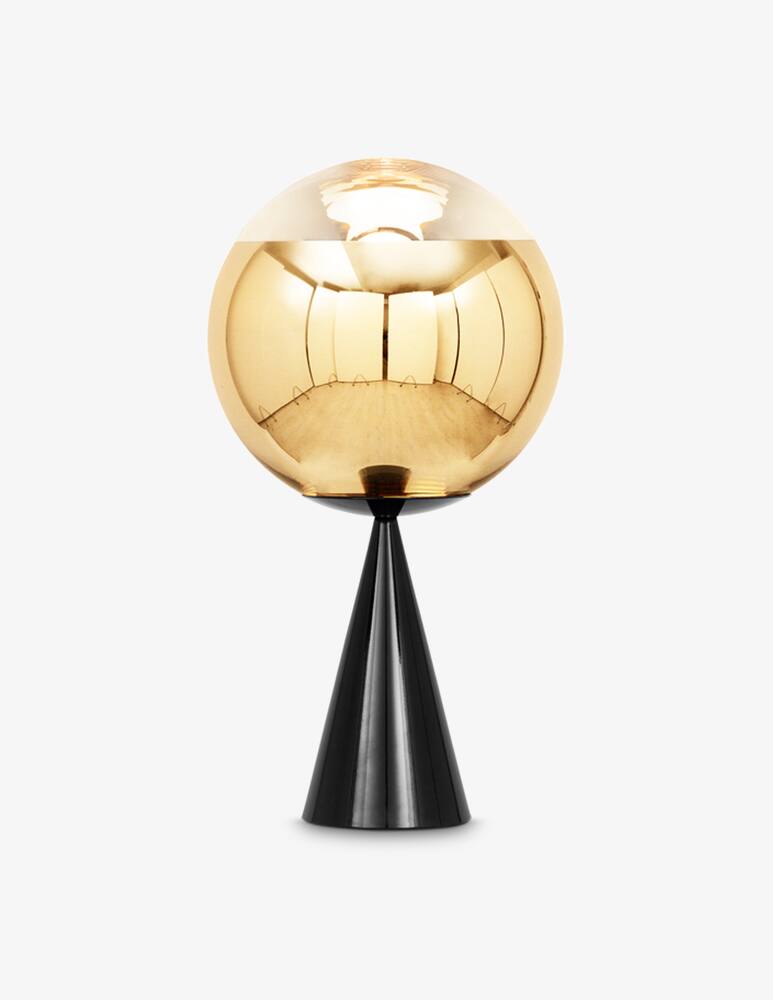 rinascente Tom Dixon Mirror Ball Cone Fat Table Led