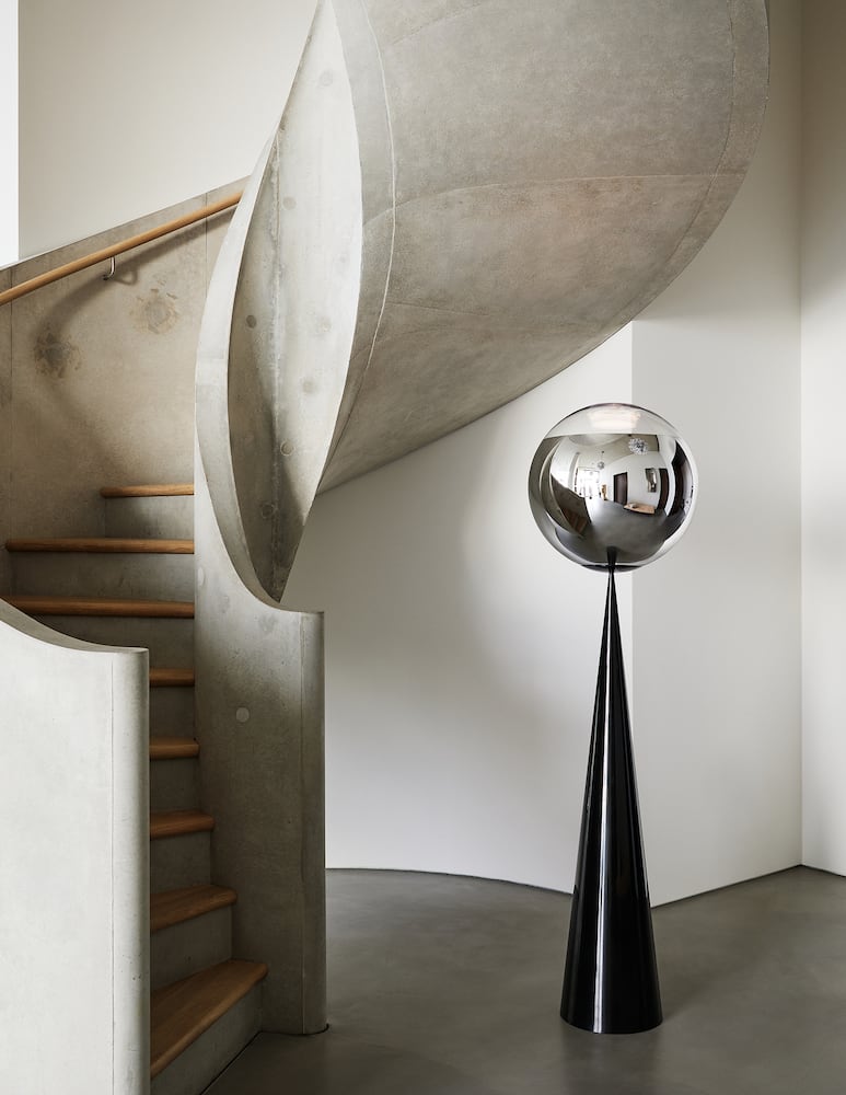 Tom Dixon Lampada da terra Mirror Ball 50cm LED - immagine 3