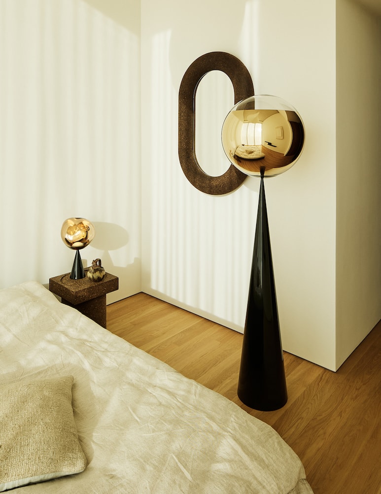 Tom Dixon Lampada da terra Mirror Ball 50cm LED - immagine 3