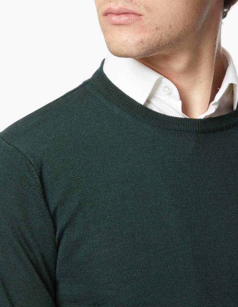 rinascente Pure Cashmere Maglia girocollo in lana seta cashmere