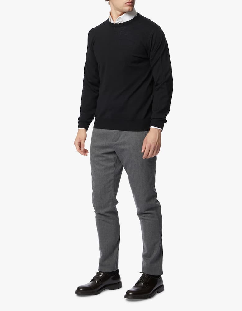 rinascente Pure Cashmere Wool silk cashmere crewneck jumper