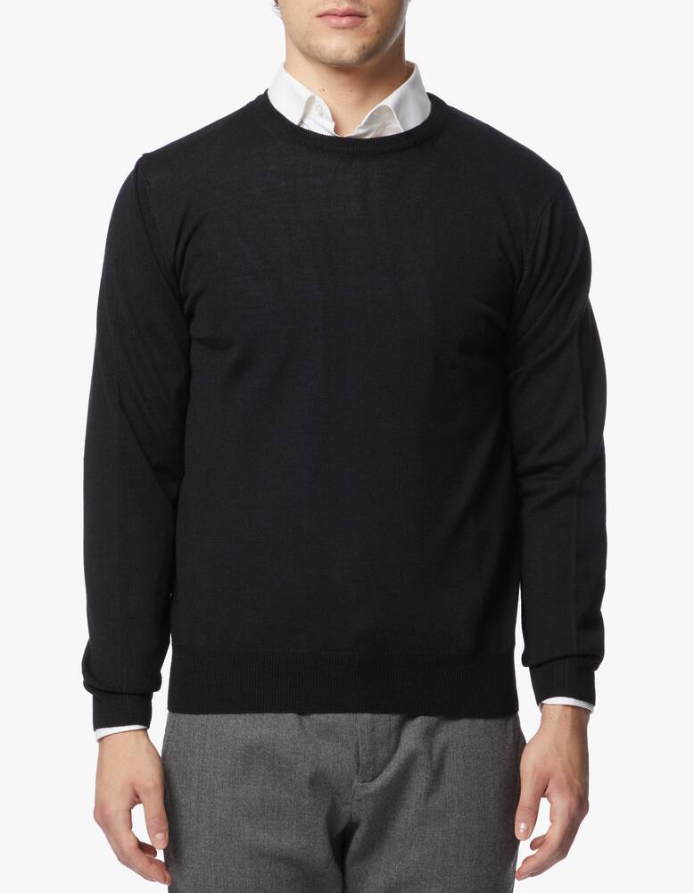 rinascente Pure Cashmere Wool silk cashmere crewneck jumper