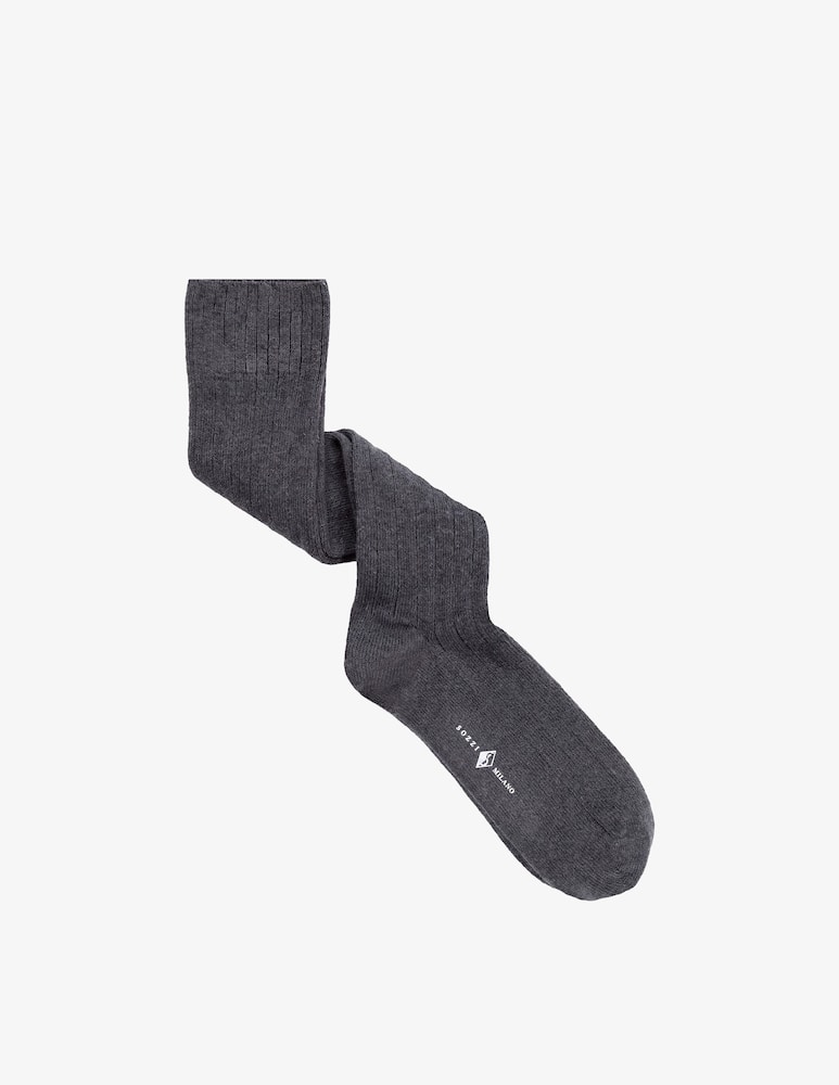 Sorley Ribbed cashmere-blend socks - picture 1 Sorley Ribbed cashmere-blend socks - picture 1