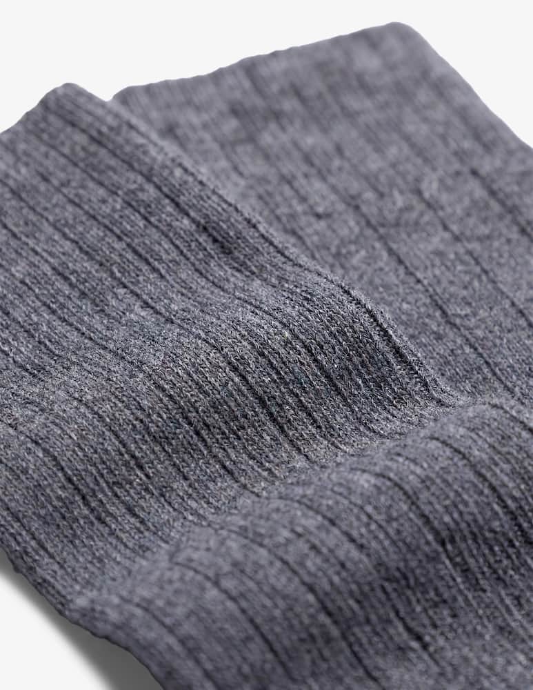 Sorley Ribbed cashmere-blend socks - picture 2 Sorley Ribbed cashmere-blend socks - picture 2
