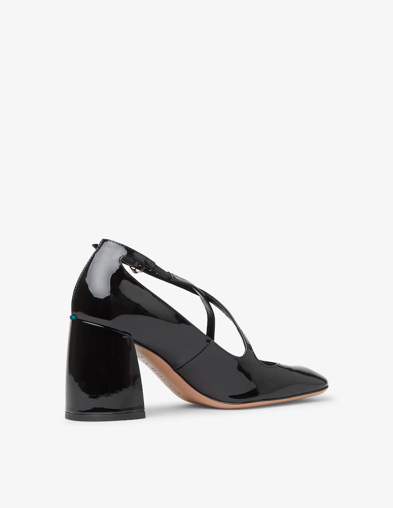 rinascente A. Bocca Heeled leather Mary Jane