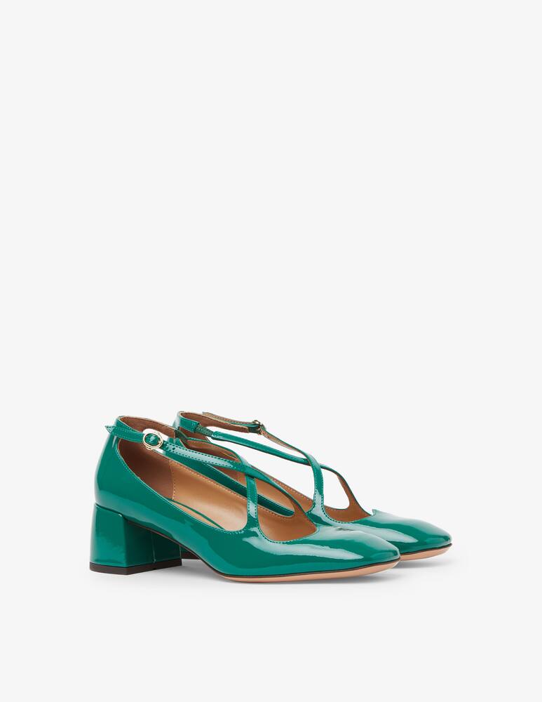 rinascente A. Bocca Heeled leather Mary Jane