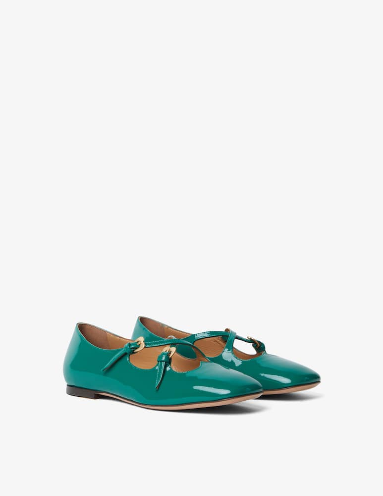 rinascente A. Bocca Leather ballet flats