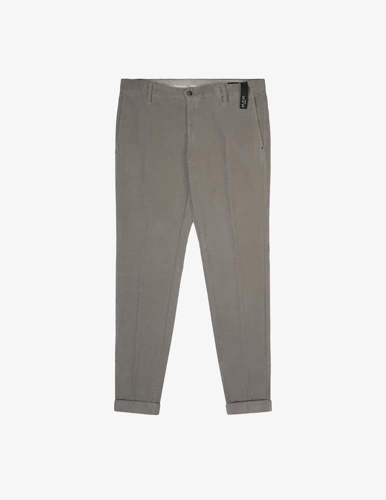 rinascente At.p.co Pantaloni chino Sasa in velluto 2000R slim fit