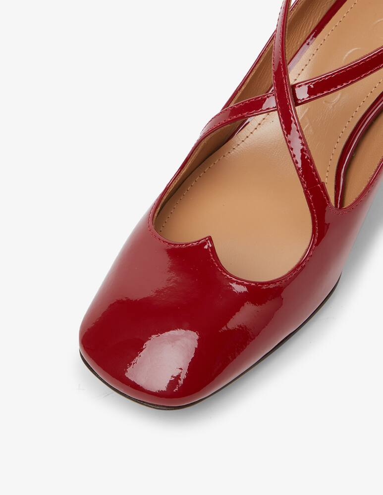 rinascente A. Bocca Heeled leather Mary Jane