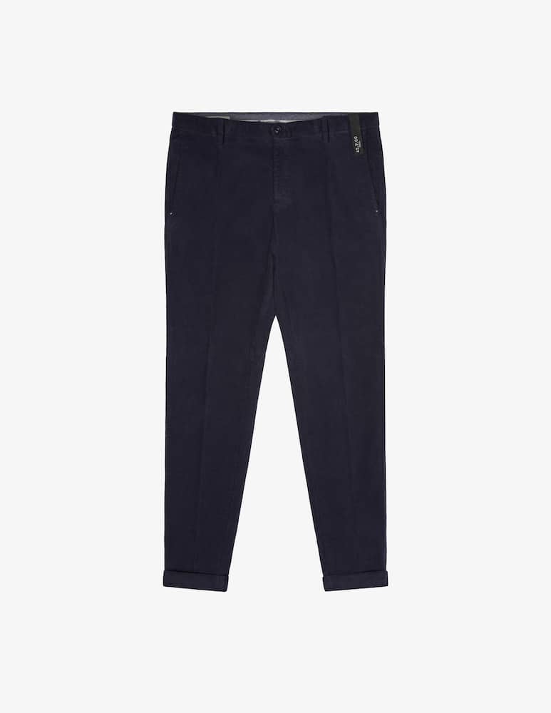 rinascente At.p.co Pantaloni chino Sasa in velluto 2000R slim fit