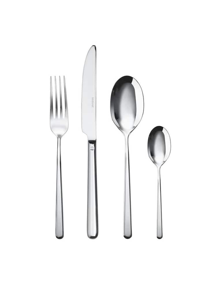 Sambonet Cutlery Set 24 Pieces Monoblocco Linear - Stainless steel - picture 1 Sambonet Cutlery Set 24 Pieces Monoblocco Linear - Stainless steel - picture 1