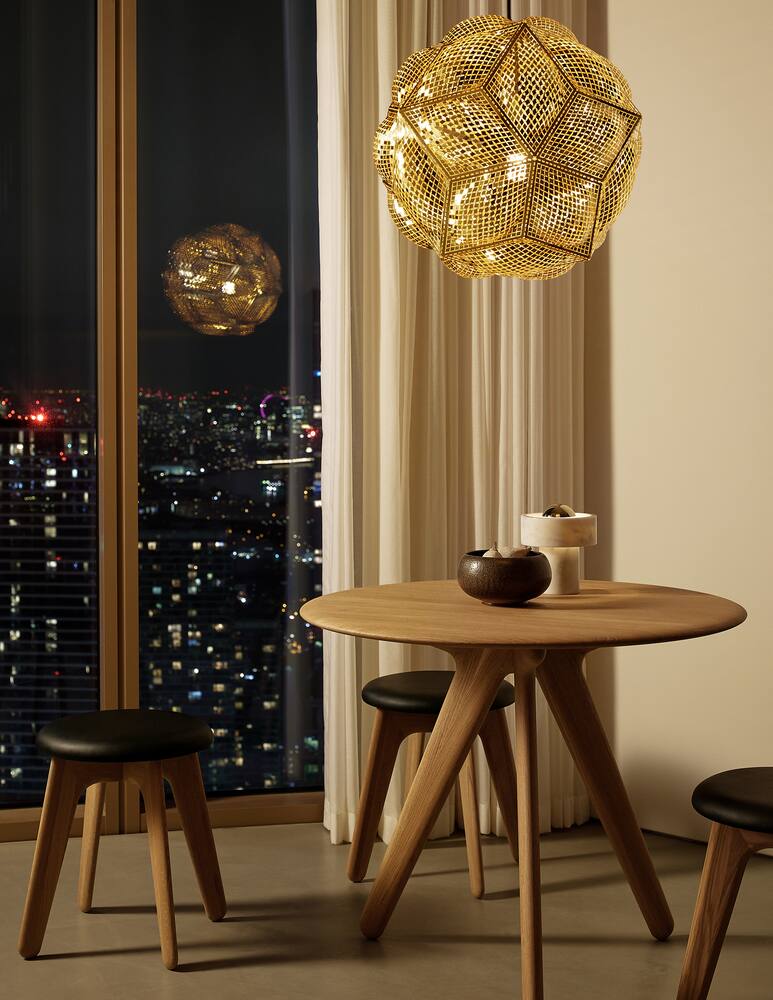 rinascente Tom Dixon Slab Stool Upholsterd