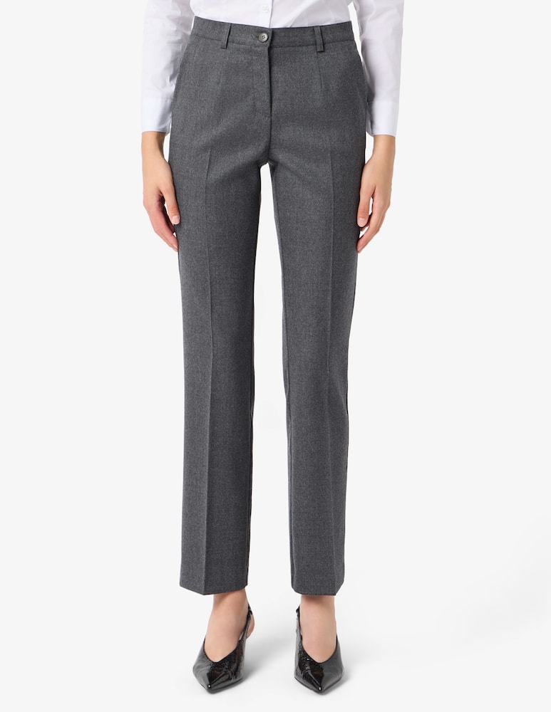 rinascente Elizabeth Ascot Pantaloni ampi in flanella