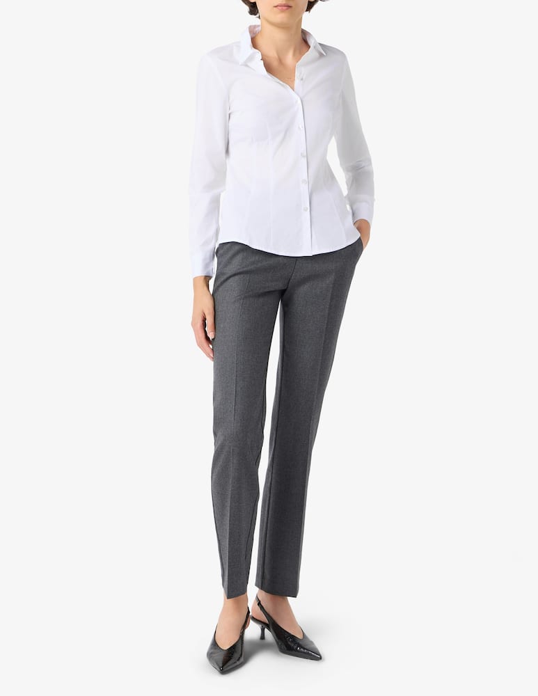 rinascente Elizabeth Ascot Pantaloni ampi in flanella