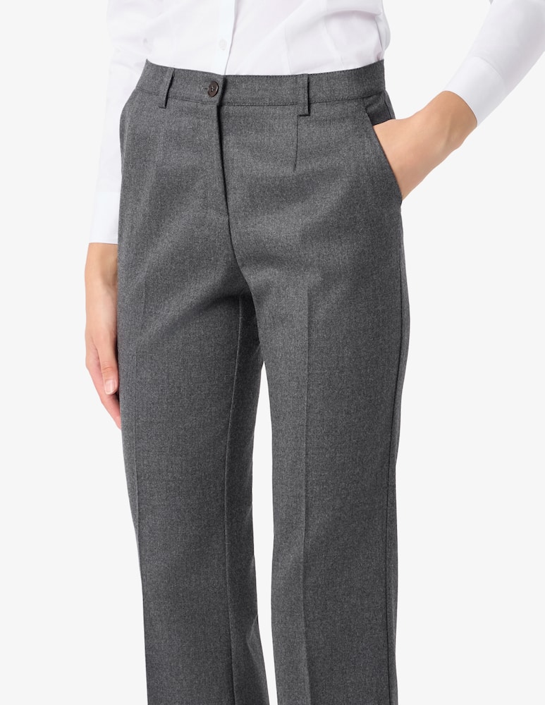rinascente Elizabeth Ascot Pantaloni ampi in flanella