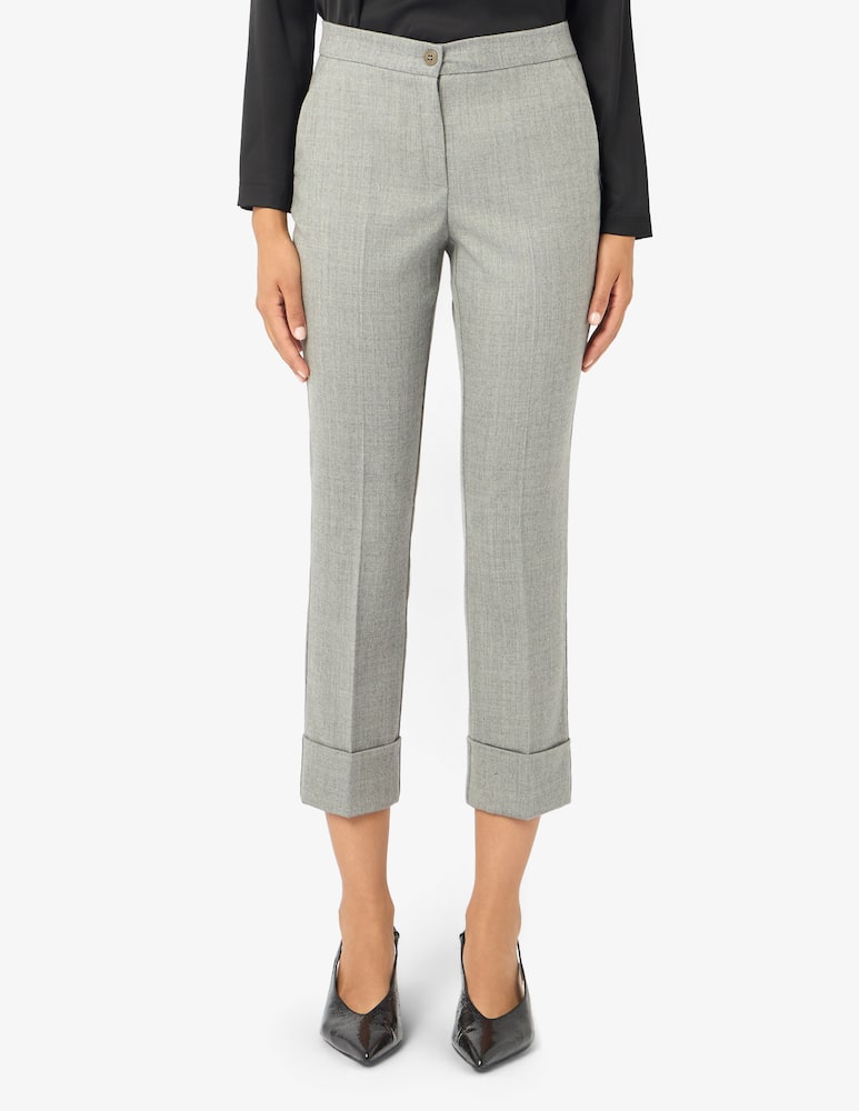 Elizabeth Ascot Cropped cuffed trousers - picture 1 Elizabeth Ascot Cropped cuffed trousers - picture 1