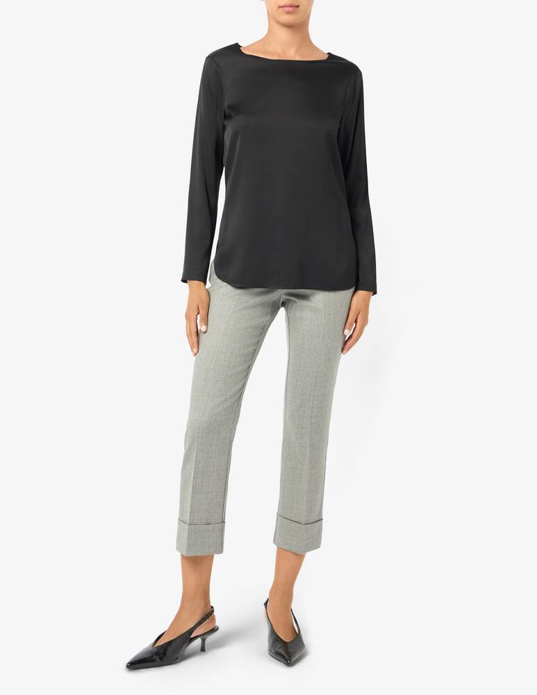 rinascente Elizabeth Ascot Cropped cuffed trousers