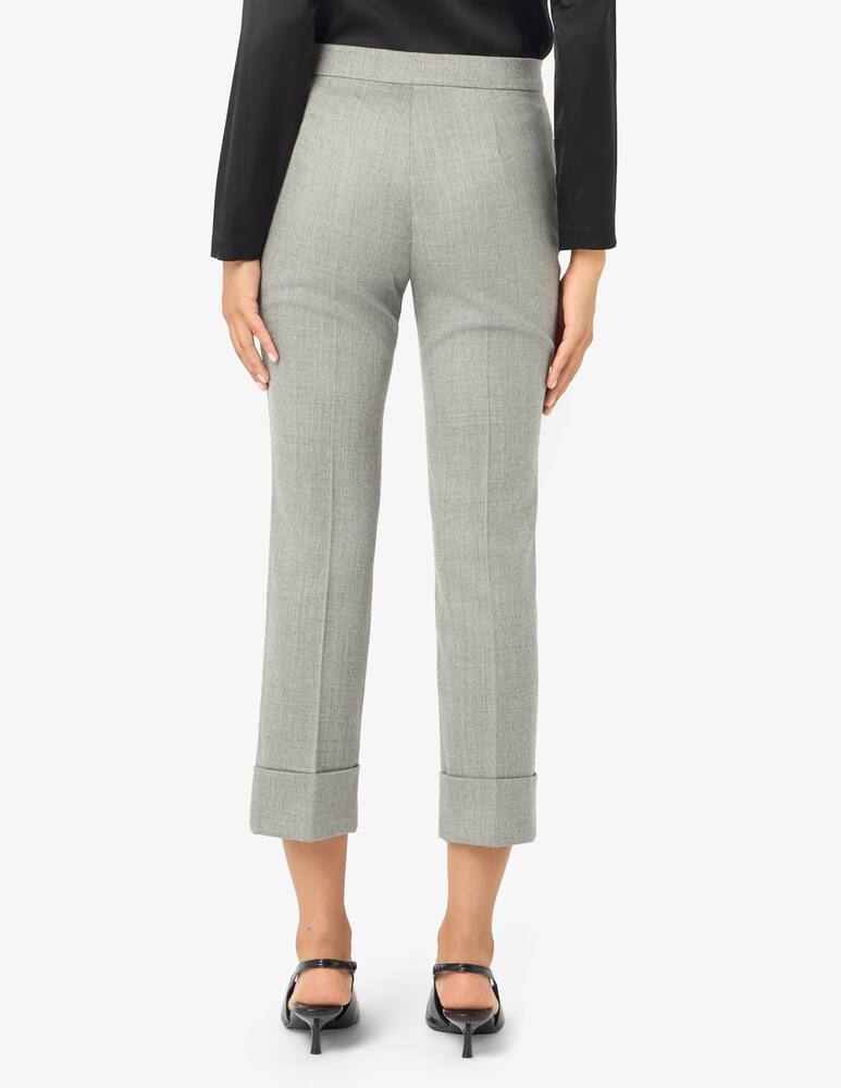 rinascente Elizabeth Ascot Cropped cuffed trousers