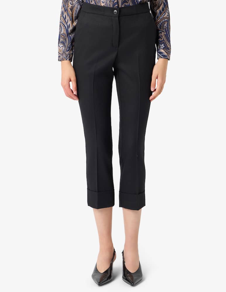 Elizabeth Ascot Cropped tailored trousers - picture 1