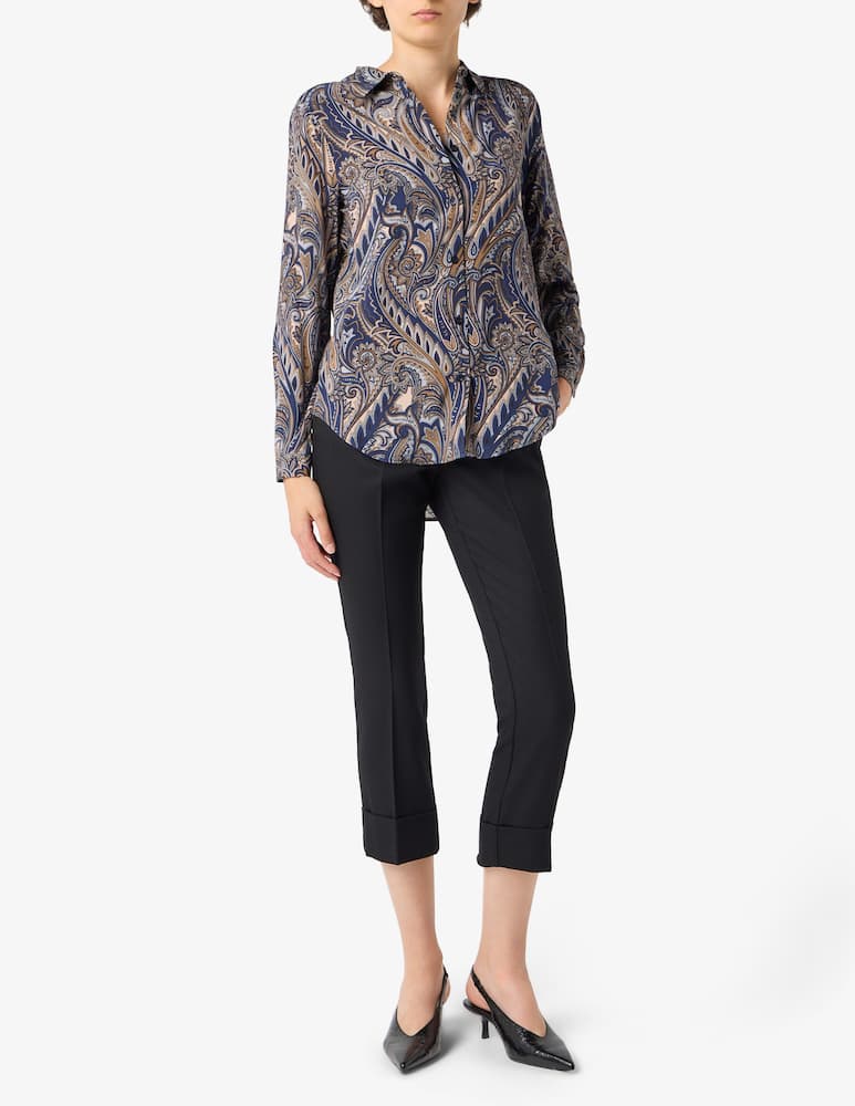 Elizabeth Ascot Cropped tailored trousers - picture 2