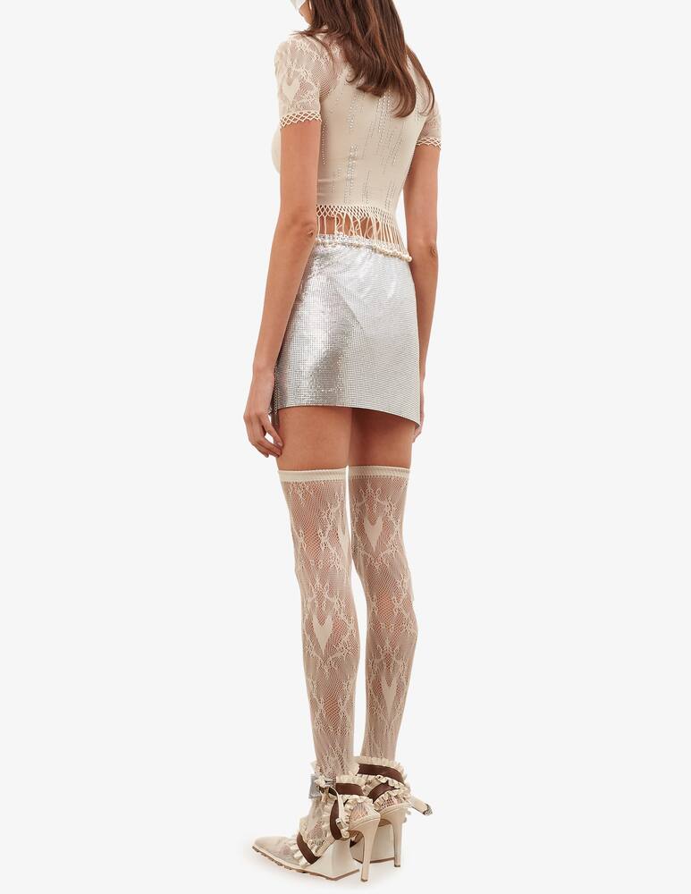 rinascente Poster Girl Top riccio con frange