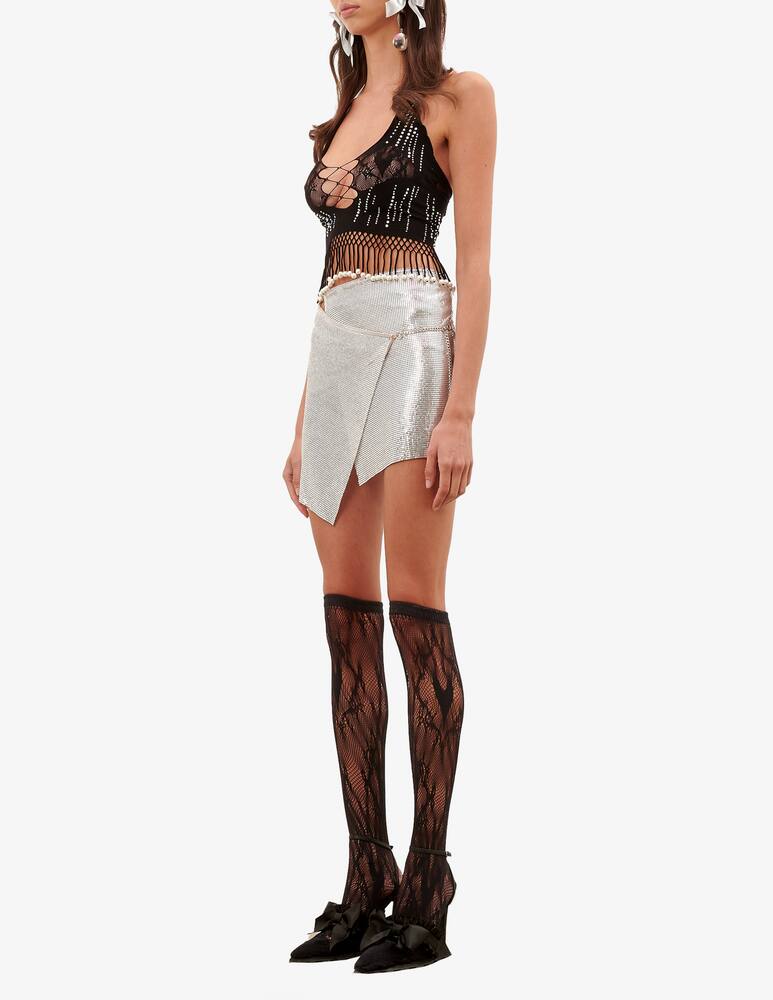 rinascente Poster Girl Top Kailani ccon frange