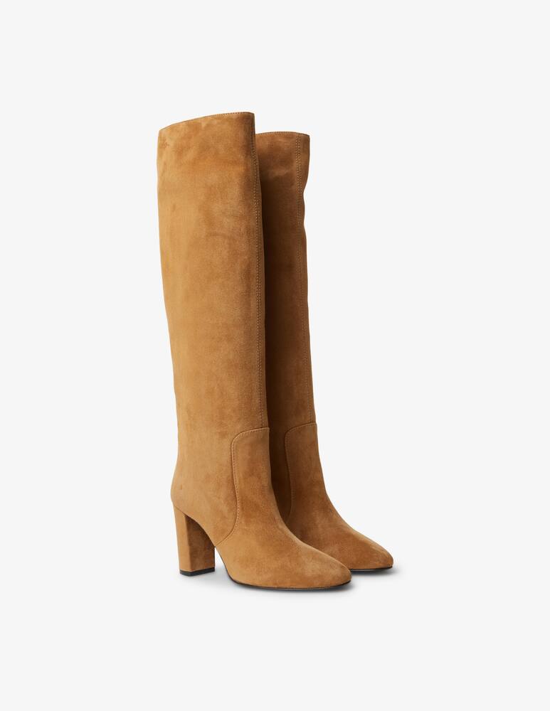 rinascente VIA ROMA 15 Stivali in camoscio soft con tacco