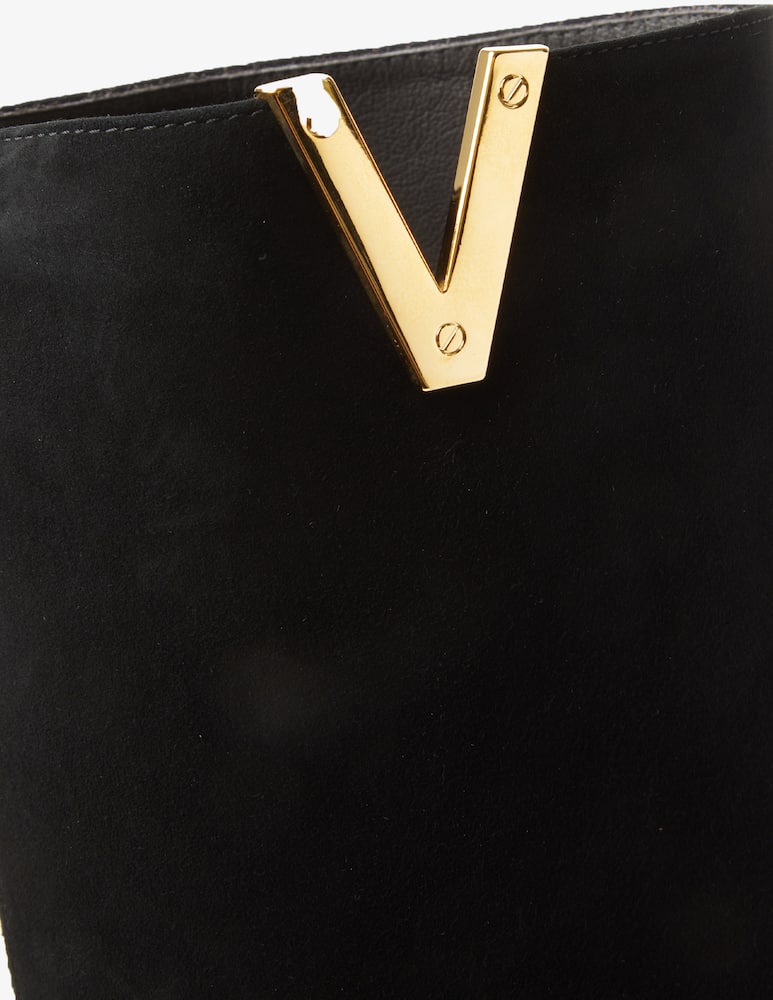 rinascente VIA ROMA 15 Stivali con tacco in camoscio