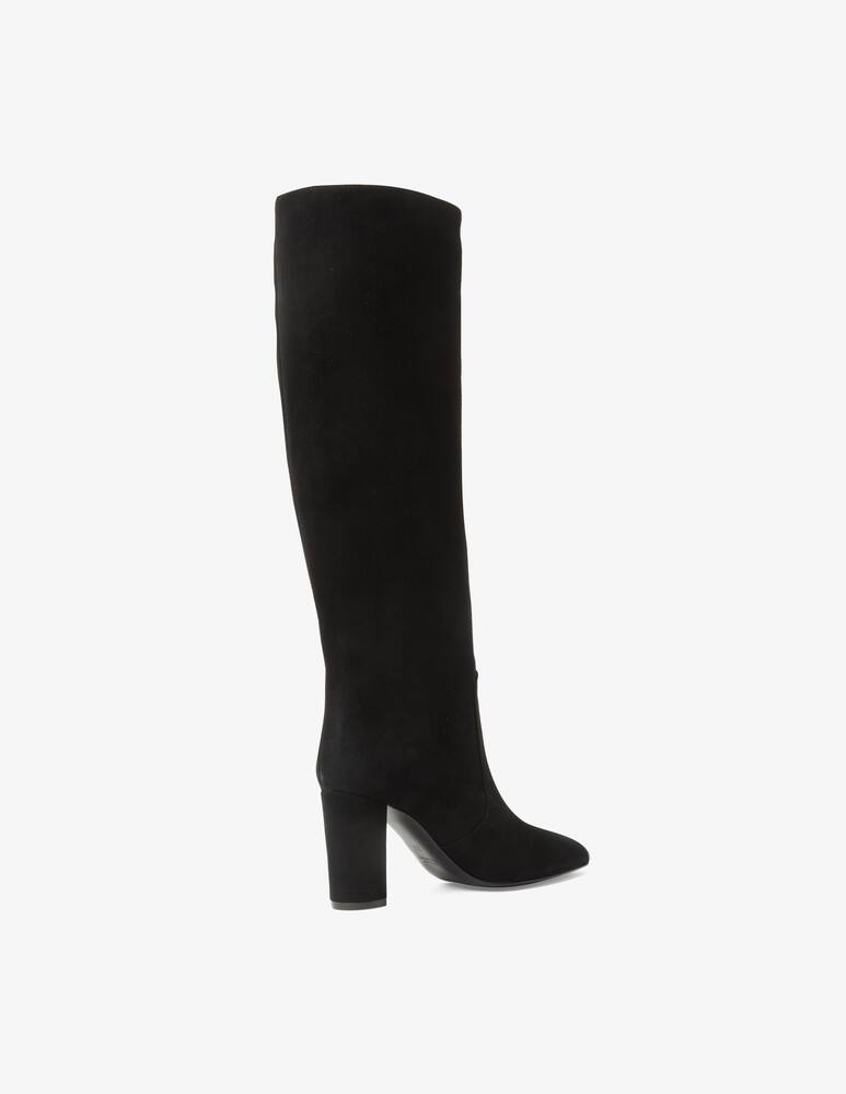 VIA ROMA 15 Suede heeled boots - picture 4 VIA ROMA 15 Suede heeled boots - picture 4