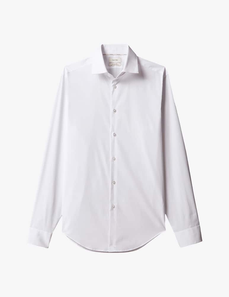 rinascente Calvin Klein Camicia regular fit in popeline stretch