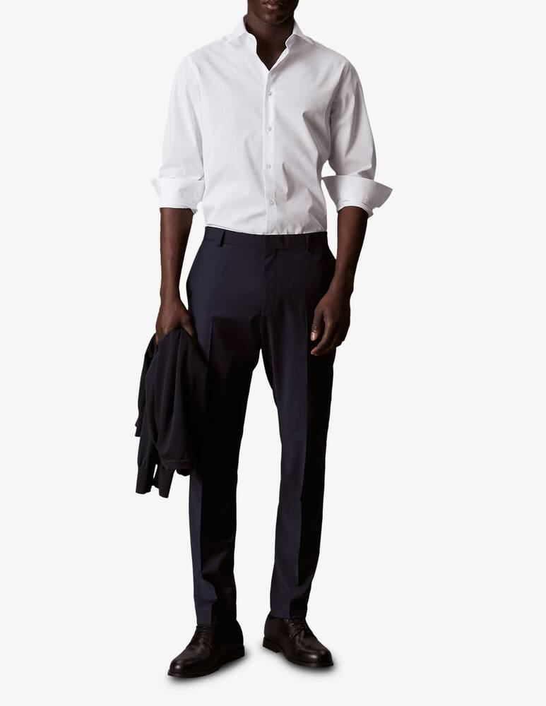 rinascente Calvin Klein Camicia regular fit in popeline stretch