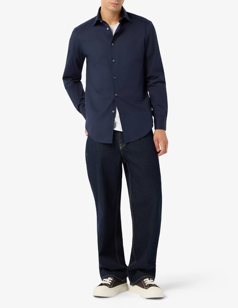rinascente Calvin Klein Camicia regular fit in popeline stretch