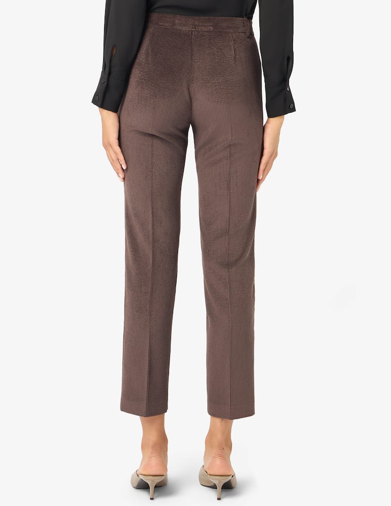 rinascente Elizabeth Ascot Pantaloni in costa di velluto
