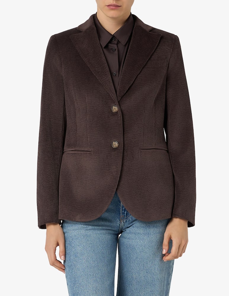 rinascente Elizabeth Ascot Giacca in costa di velluto